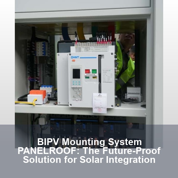 BIPV Mounting System PANELROOF: The Future-Proof Solution for Solar Integration